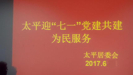 诚至信所律师参加太平街道“迎七一”党建共建为民服务活动